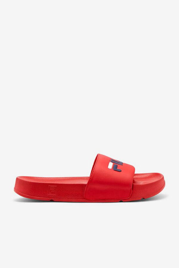 Fila Drifter Men's Sandals - Red/Navy/White,NZ 379-74925